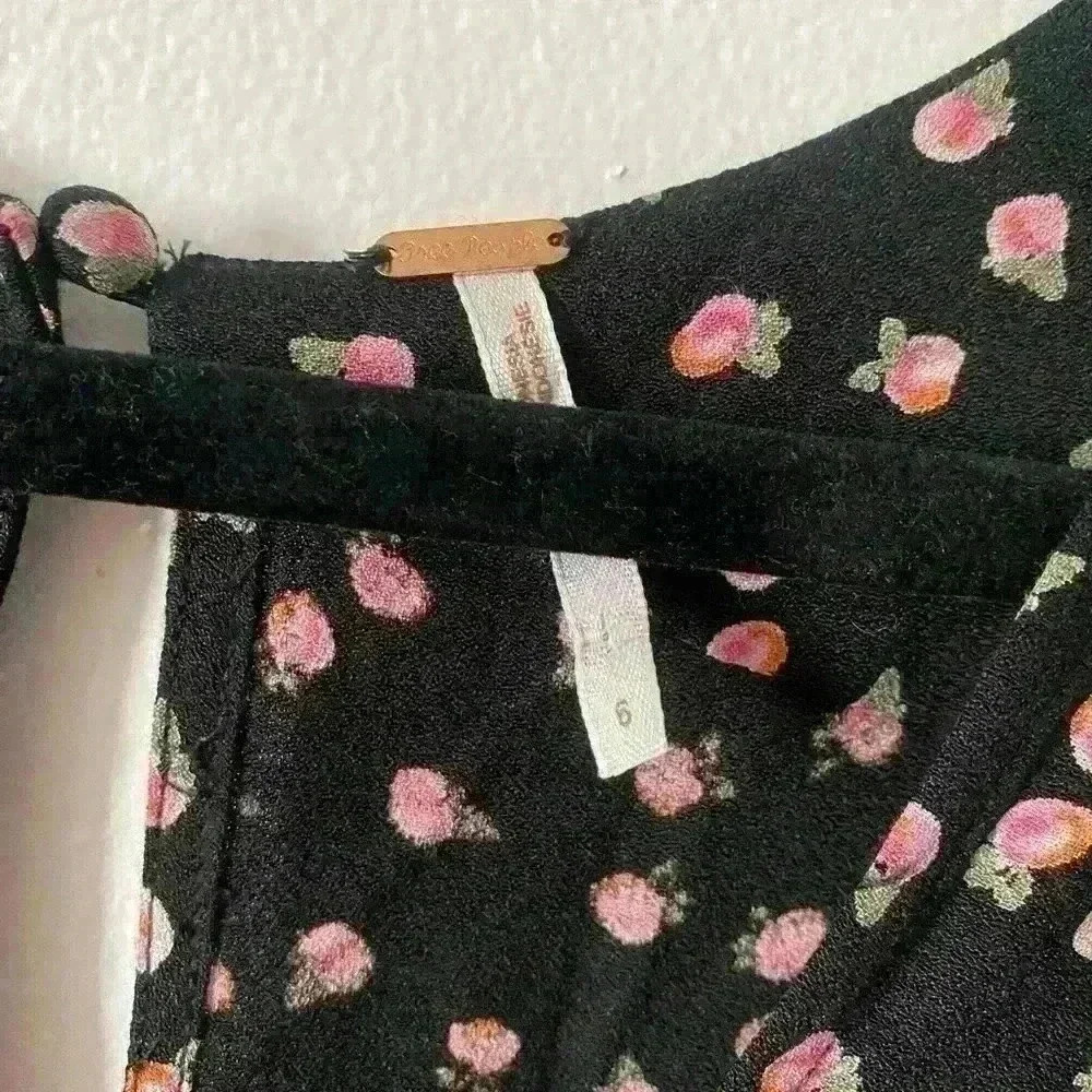 Free People Long Pant Romper Size 6 - Picture 2 of 6